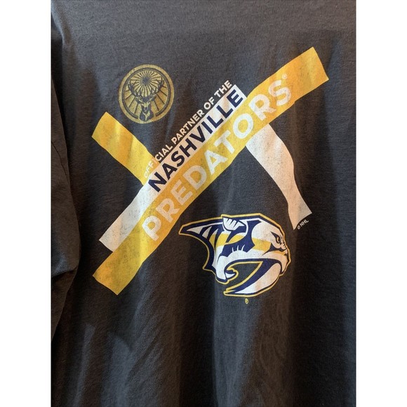 Jagermeister Nashville Predators Official Partner T Shirt Sz 2XL - Picture 5 of 5